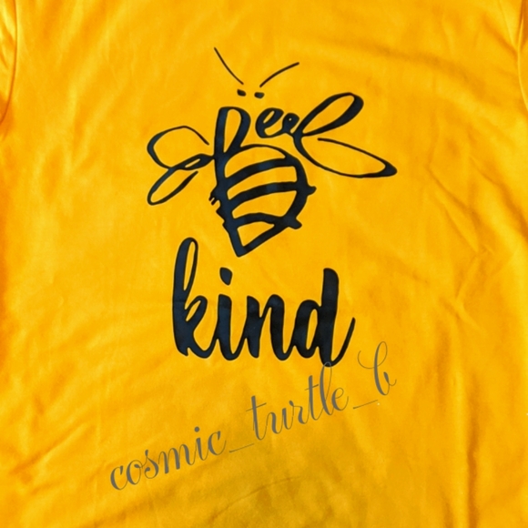 SALE! New Honey Bee Kind Graphic T-Shirt Top - Picture 3 of 8